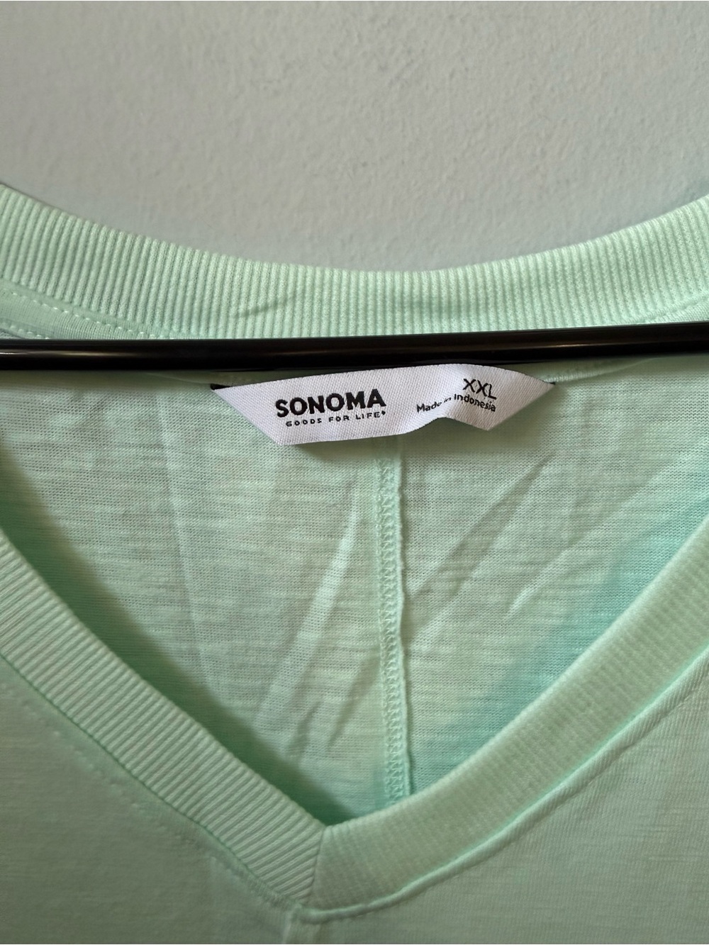 Sonoma Mint V-Neck Tee
